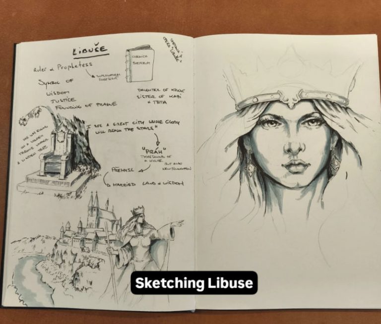 preparing wood carving requires some sketching