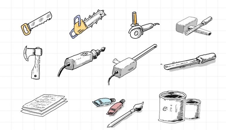 wood carving tools